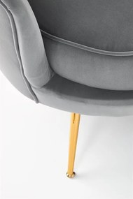 Canapea fixa Amorinito XL velvet gri