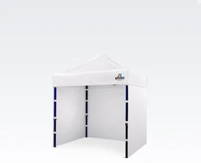 Cort petrecere 2x2m - cu 3 pereți - Alb