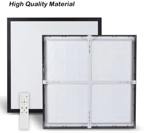 Brilagi-LED FRAME SMART - Lampă de baie dimmabilă LED/50W/230V IP44, negru, cu telecomandă