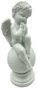 Figurina Inger RAPHAEL, Alb, 22cm
