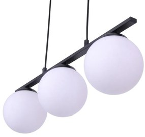 Pendul, Lustra Suspendata Moderna, Negru, 3xE14, GLOBE