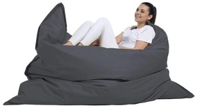 Fotoliu puf pentru grădină Giant Cushion 140x180 - Fume
