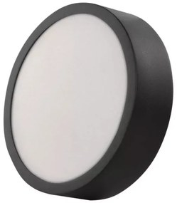 Plafonieră LED/12,5W/230V 3000/3500/4000K d. 17 cm negru