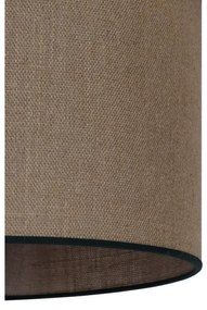 Lustră pe cablu Duolla ROLLER 1xE27/15W/230V d. 40 cm maro/negru