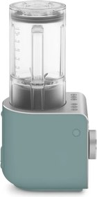 Blender Smeg Collezione BLC02EGMEU, 1400 W, 1,5 l, 22 000 rpm, 5 programe, 9 viteze, Măcinare gheață, Oțel inoxidabil, Verde smarald/Inox