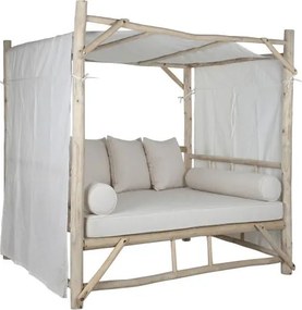 Pat relaxare exterior din lemn de tec " Natural "
