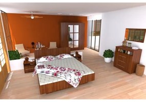 Dormitor Napoli cu pat 160x200 cm