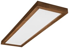 Plafonieră LED dimabilă Brilagi WOODY FRAME LED/50W/230V stejar 120x30 cm IP44 + telecomandă