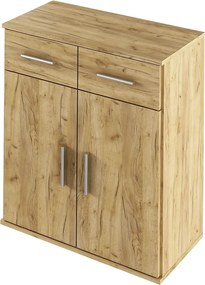 Comoda RESITA TYP 2, stejar artisan, DTD laminat, 71x35x80 cm