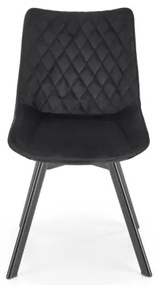 Scaun de dining OMBRA, 1 buc., negru