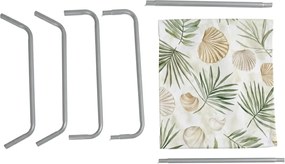 Sezlong de plaja pliabil SAND BEACH, colorat
