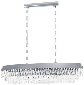 Lustră pe lanț VALPARAISO 13xE14/40W/230V crom lucios Eglo 39495