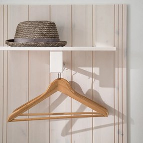 Set pentru hol alb din lemn de pin 60x120x25 cm Anita – Støraa