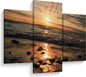 Tablou - Apus de soare, ocean (90x60 cm)