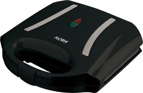 Sandwich maker Floria ZLN7941 Negru, 800W, invelis exterior rezistent la caldura