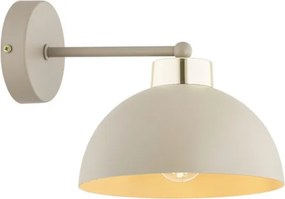 Brilagi - Lampă de perete MOON 1xE27/60W/230V bej/auriu