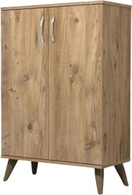Pantofar AYK0102, stejar, PAL, 72x36x109 cm
