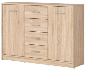 Comodă Nepo Plus 6 (stejar sonoma) . Promo -35%. 1098301