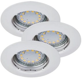 Rabalux 1046 - SET 3x Corp de iluminat tavan fals LITE 3xGU10-LED/3W/230V