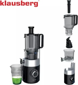 Storcator de fructe vertical, presare la rece, Klausberg KB7871, negru