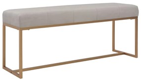 247563 vidaXL Bancă, gri, 120 cm, catifea