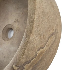 Chiuveta Matia travertin Latte RS-22, 41.5 x 15 cm