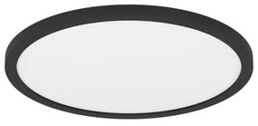 Plafonieră LED RGBW dimabilă ROVITO-Z LED/14,6W/230V negru Eglo 900091