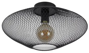 Plafonieră MESH 1xE27/40W/230V neagră Lucide 21123/45/30