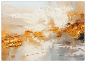 Tablou - Textura aurie (70x50 cm)