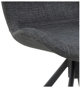 Scaune de dining gri-închis 2 buc. Batilda – Actona