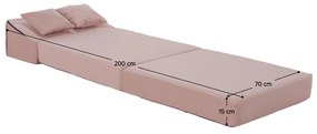 Fotoliu extensibil Plantearan (roz) . 1116446