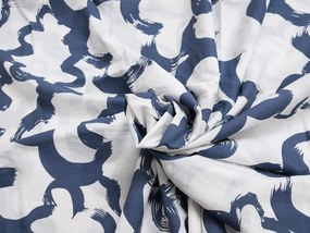 Lenjerie de pat MAGIC SKY alb-albastru din bumbac Dimensiune lenjerie de pat: 70 x 90 cm | 140 x 200 cm