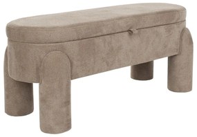 Bancă maro deschis Orly – White Label