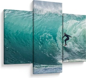 Tablou cu surferi (90x60 cm)