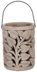 Felinar decorativ Folia, 19 x 25 cm, beton