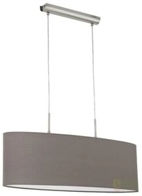 Lustra, Pendul modern maro-antracit, dim.75x22cm, Pasteri 31583 EL