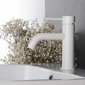 Baterie pentru lavoar Rea Lungo White Low