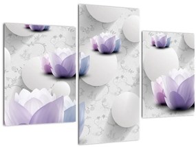 Tablou cu flori (90x60 cm)