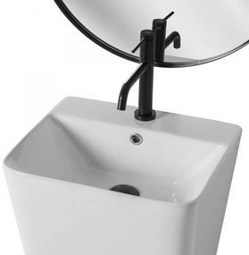 Lavoar Aris freestanding alb ceramica – H83 cm
