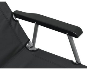 Scaun pliant pentru camping, gri