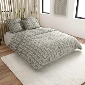 Lenjerie de pat din microfibra GRABE maro Dimensiune lenjerie de pat: 70 x 80 cm | 140 x 200 cm