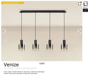 Lustra suspendata design modern Venize 4L