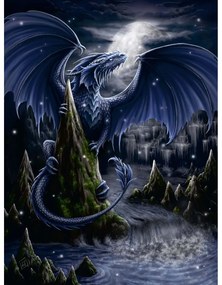 PUZZLE DRAGONUL NEGRU, 1500 PIESE - RAVENSBURGER (RVSPA17105)