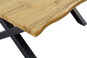 Masuta de cafea design industrial Wild 90x60cm