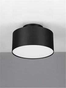 Spot aplicat, Plafoniera LED Ozen negru, 14cm