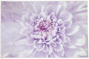 Kleine Wolke Dahlia covor de baie 60x50 cm dreptunghiular alb-violet 9185851433