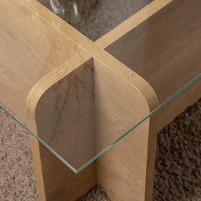 Măsuță de cafea Flavio Honey Oak