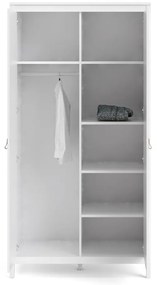 Șifonier alb 102x199 cm Madrid – Tvilum