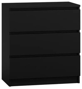 Comodă MALWA 77x70 cm negru