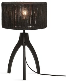 Lampa de masa eco din iuta Iguazu 3-legs bl/30x16, bl